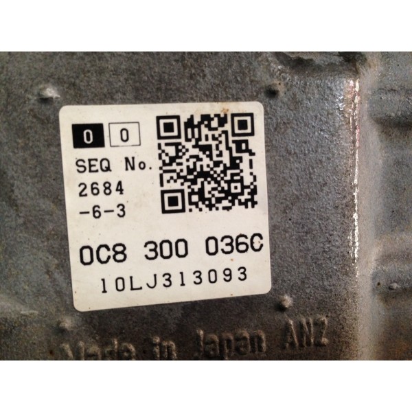 Transmissão Automática Volkswagen Touareg 3.6L  [0C8300036C]