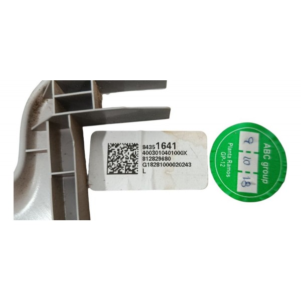 Acabamento Sup. Cinto Coluna Esquerdo Chevrolet Equinox 2018 Bege