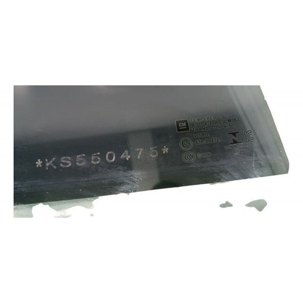 Vidro Traseiro Direito Chevrolet Equinox 2018