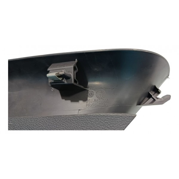 Acabamento Esquerdo Porta Malas Volkswagen Taos 2023 Preto