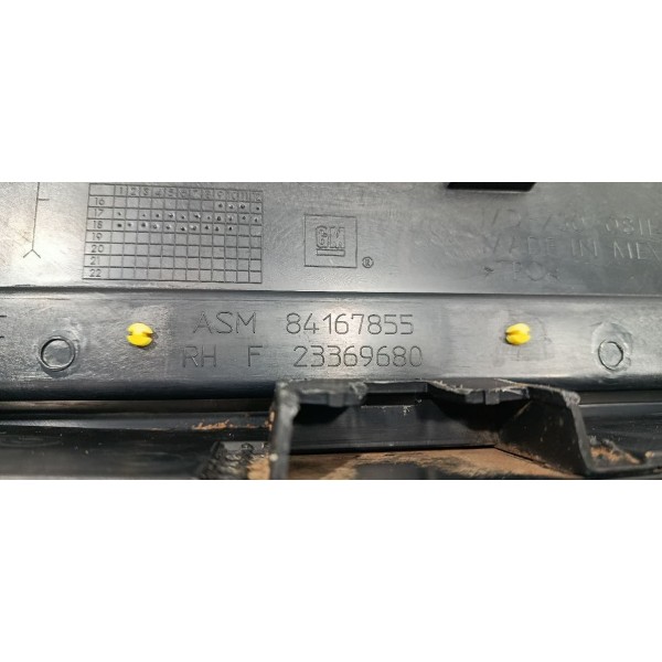 Spoiler Lateral Dianteiro Direito Chevrolet Equinox 2018 Preto