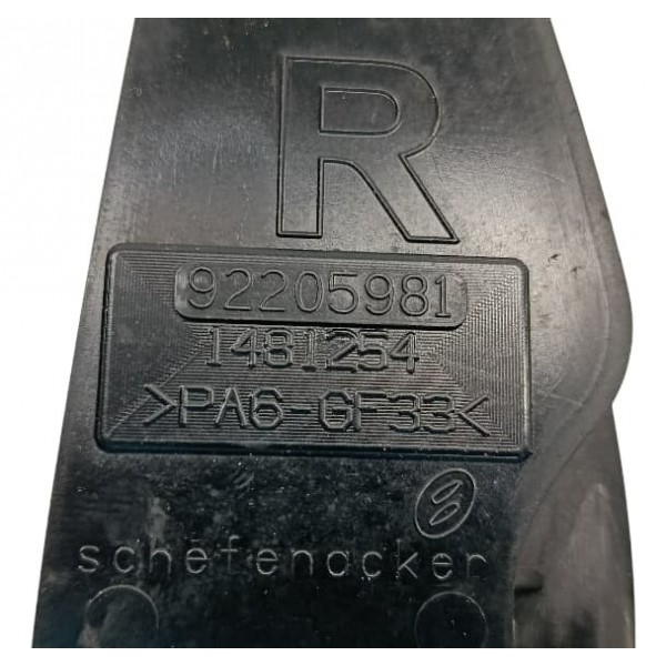 Maçaneta Traseira Direita Gm Omega V6 2010 Cinza Traseira