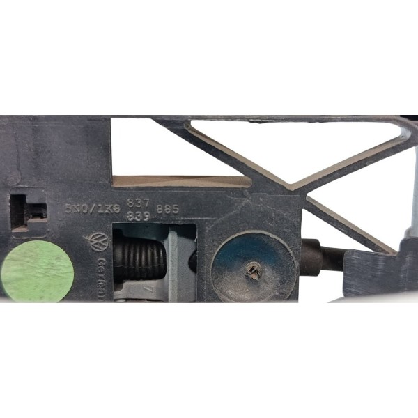 Maçaneta Dianteira Direita Volkswagen Touareg 2014 Branco Dianteira