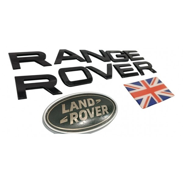 Emblemas Range Rover Land Rover Preto