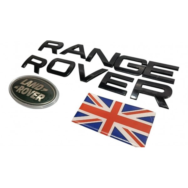 Emblemas Range Rover Land Rover Preto