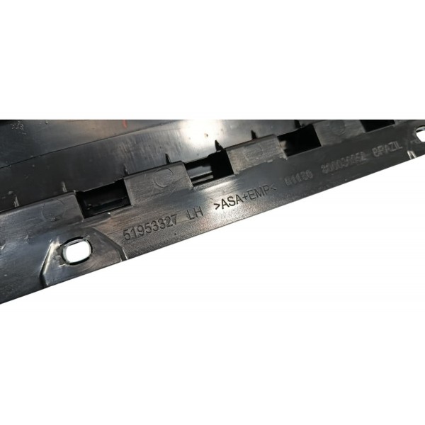 Aplique Porta Traseira Esquerda Jeep Renegade 2021 Traseira Esquerda Preto