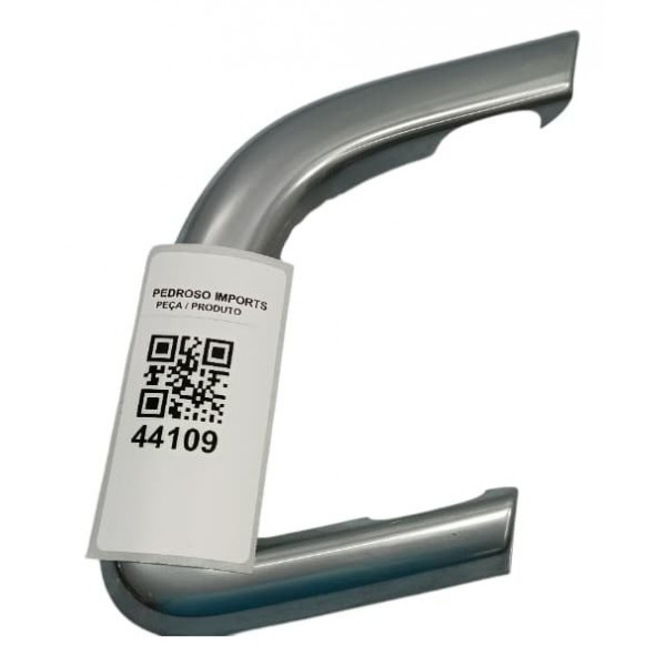 Acabamento Maçaneta Tras Esq Land Rover Discovery Sport 2016 Prateado