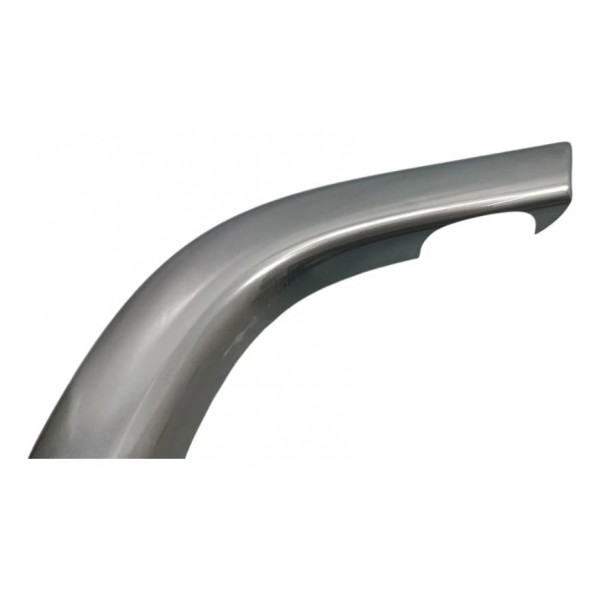 Acabamento Maçaneta Tras Esq Land Rover Discovery Sport 2016 Prateado