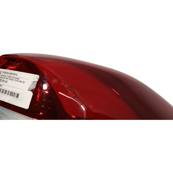 Lanterna Traseira Direita Hyundai New Tucson 2020 (trincada) Direito/passageiro Vermelho