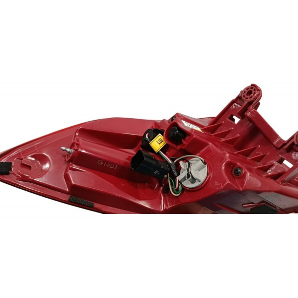 Lanterna Traseira Direita Hyundai New Tucson 2020 (trincada) Direito/passageiro Vermelho