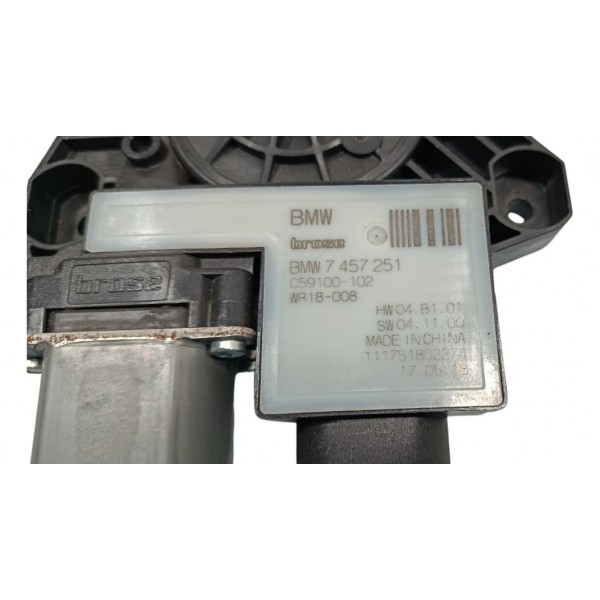 Motor Vidro Elétrico Traseiro Esquerdo Bmw X3 2.0 2019