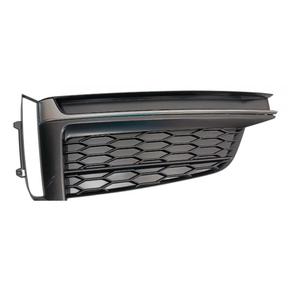 Grade Acabamento Parachoque Audi A5 Sline 2020 Preto Fosco