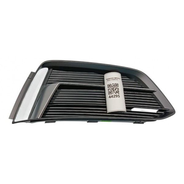 Grade Farol Milha Direito Audi A5 2019 Preto Direito