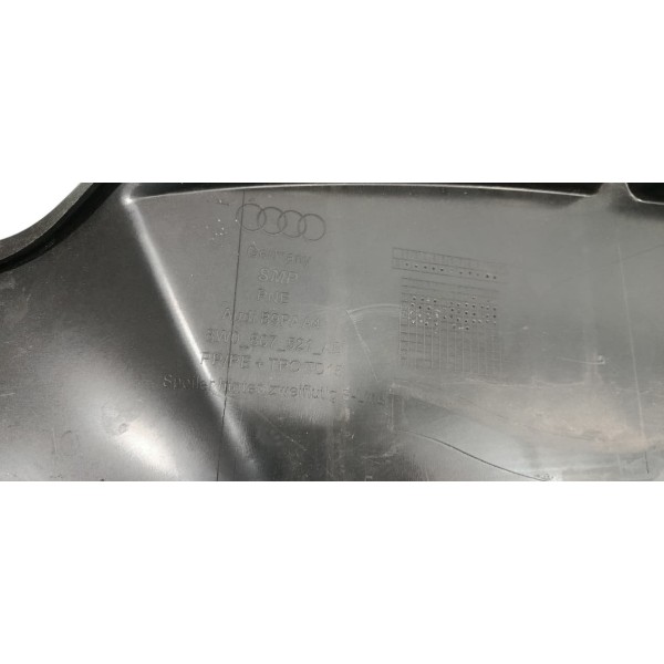 Spoiler Parachoque Traseiro Audi A4 2020 Preto