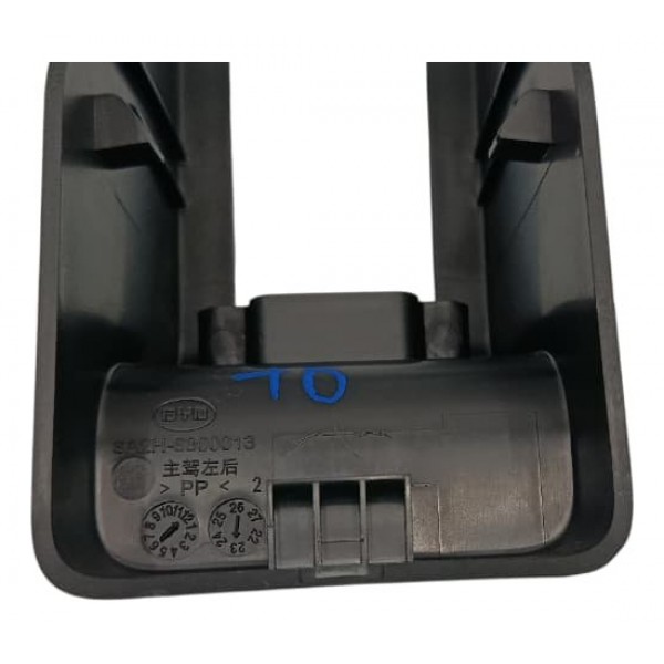 Moldura Trilho Banco Byd Song Plus 24/25 Preto