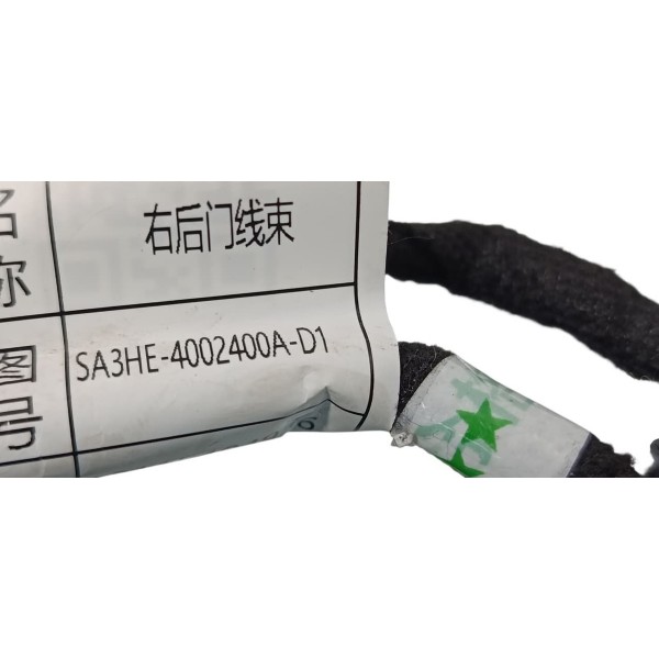 Chicote Porta Traseiro Direito Byd Song Plus 24/25