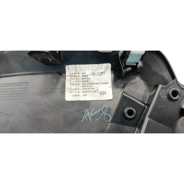 Acabamento Lateral Esquerdo Painel Byd Song Plus 24/25 Preto