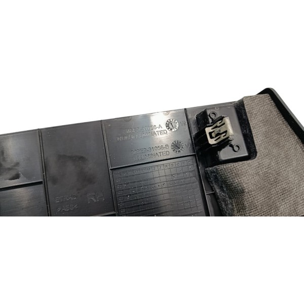 Soleira Porta Traseira Dir Range Rover Sport 3.0 D350 2024 Preto