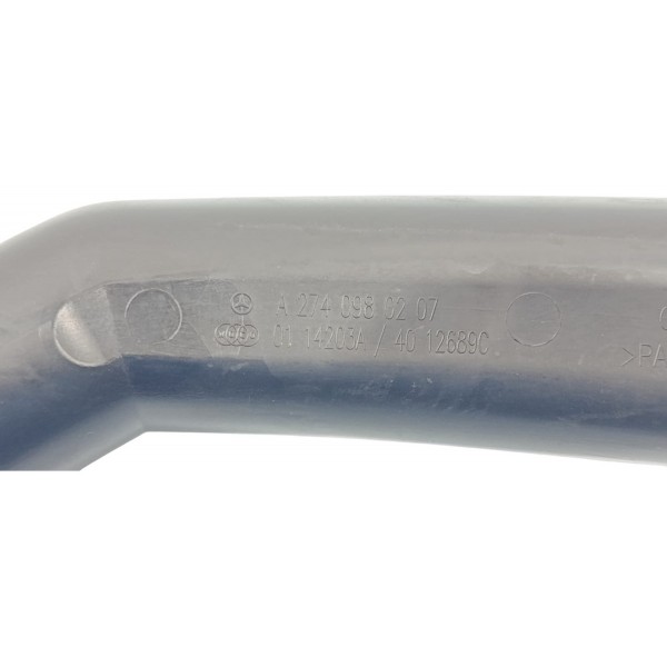 Duto Intercooler Mercedes C180 2017 A2740980207