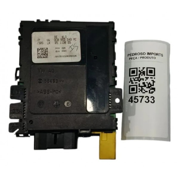 Módulo Sensor Ângulo De Direção Vw Passat 2009 3c0953549ac
