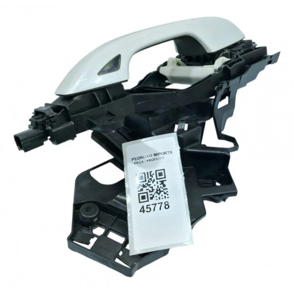 Maçaneta Externa Traseira Esquerda Volvo S60 2020 Branco Traseira