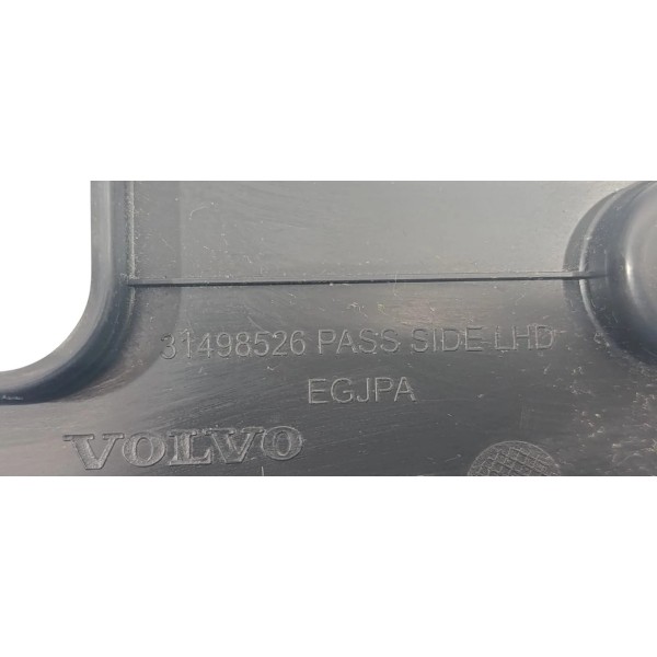 Acabamento Inferior Esquerdo Do Painel Volvo S60 Híbrido 202 Preto