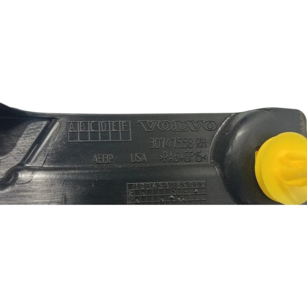 Moldura Porta Traseira Direita Volvo S60 Híbrida 2.0 2020 Preto