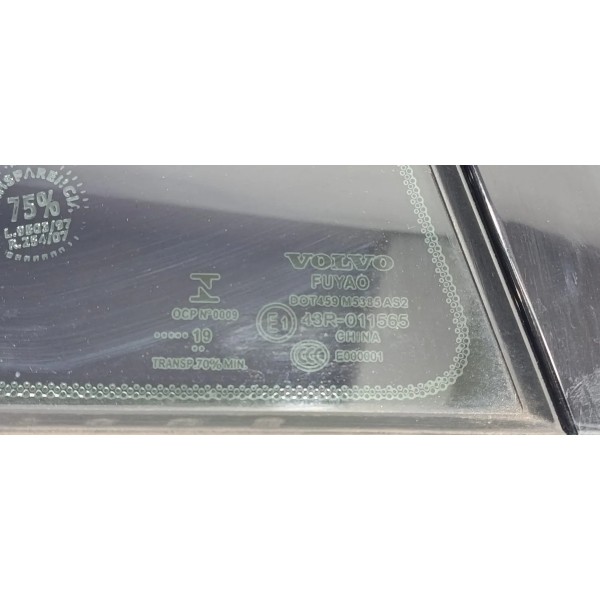 Vidro Fixo Traseiro Direito Volvo S60 Hibrida 2020