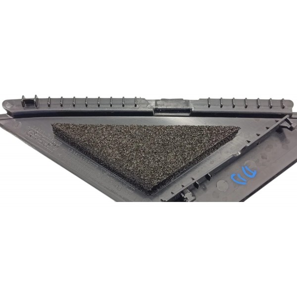 Moldura Retrovisor Dianteiro Direito Volvo S60 Híbrida 2020 Preto