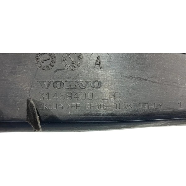 Friso Lado Esquerdo Do Parabrisa Volvo S60 Híbrida 2020 Preto