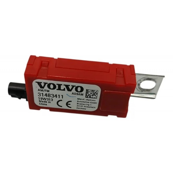 Módulo Amplificador Antena Traseira Volvo S60 2020 Vermelho