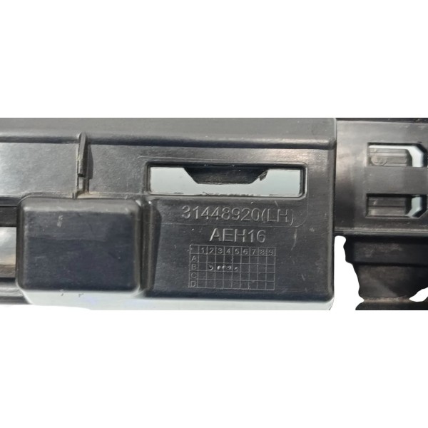 Suporte Spoiler Traseiro Esquerdo Volvo S60 Híbrido 2020 Preto