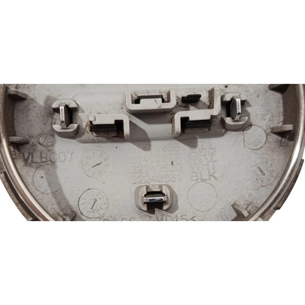 Calota Da Roda Volvo S60 Híbrido 2020 31471435 Preto