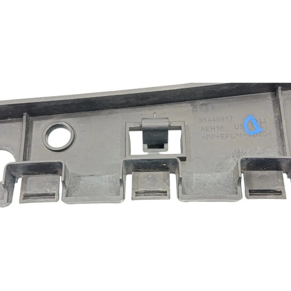 Suporte Spoiler Dianteiro Direito Volvo S60 Híbrido 2020 Preto