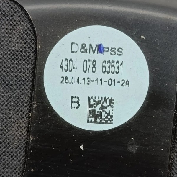 Alto Falante Subwoofer Bmw X3 2014 430407421470 Preto