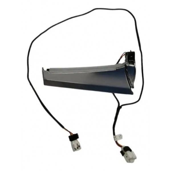 Acabamento Moldura Esquerda Do Painel Chery Tiggo 8 2021 Cinza-escuro Animal Print