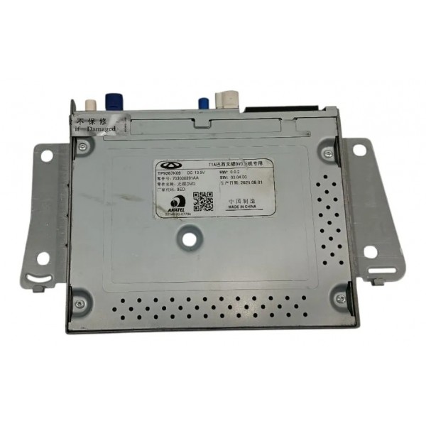 Módulo Som Rádio Multimídia Chery Tiggo 8 2021 703000391aa Cinza