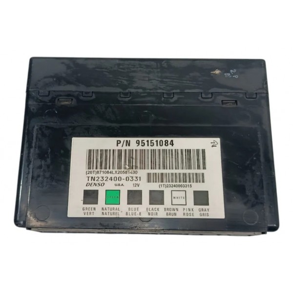 Módulo De Conforto Gm Chevrolet Captiva 2012 Preto