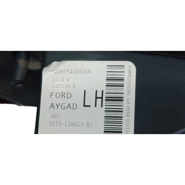 Lanterna Lado Esquerdo Porta Malas Ford Fusion Hybrid 2017 Esquerdo/motorista Vermelho