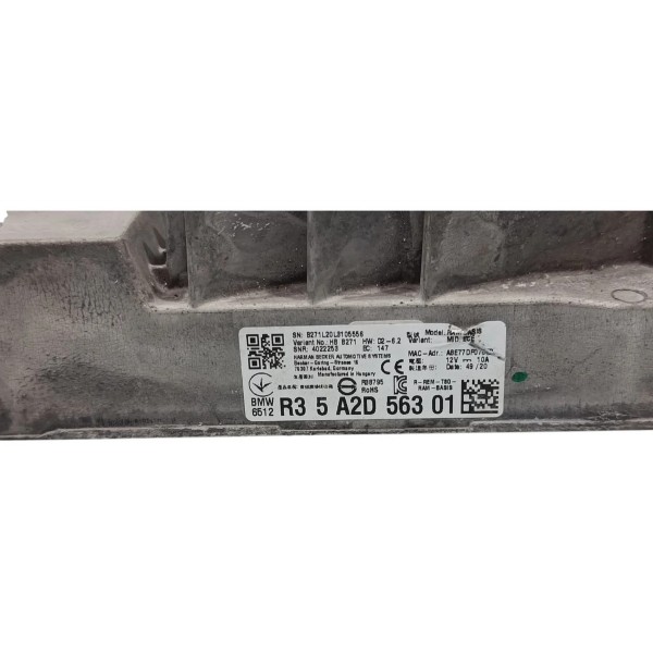 Módulo Amplificador De Som Bmw G20 320i 2021 Cinza