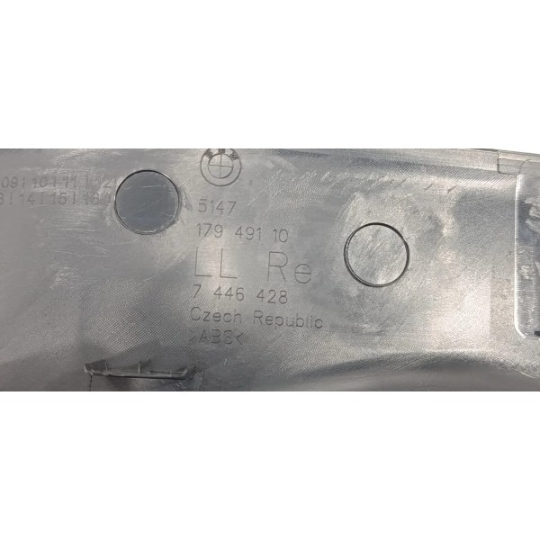 Acabamento Soleira Traseira Direita Bmw G20 320i 2021 Preto