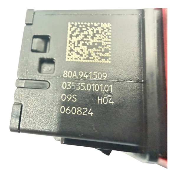 Botão Pisca Alerta Audi Audi Q5 2.0 Híbrido 2023 Preto