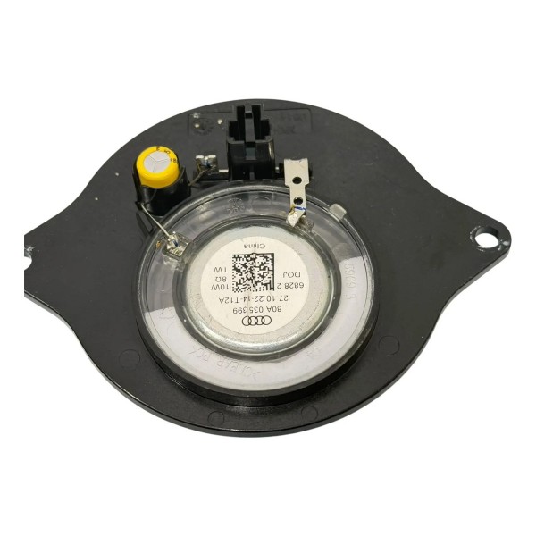 Alto Falante Esquerdo Painel Audi Q5 2.0 Híbrido 2023 Preto