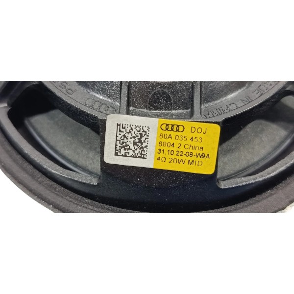 Alto Falante Painel Audi Q5 2.0 Híbrido 2023 Preto