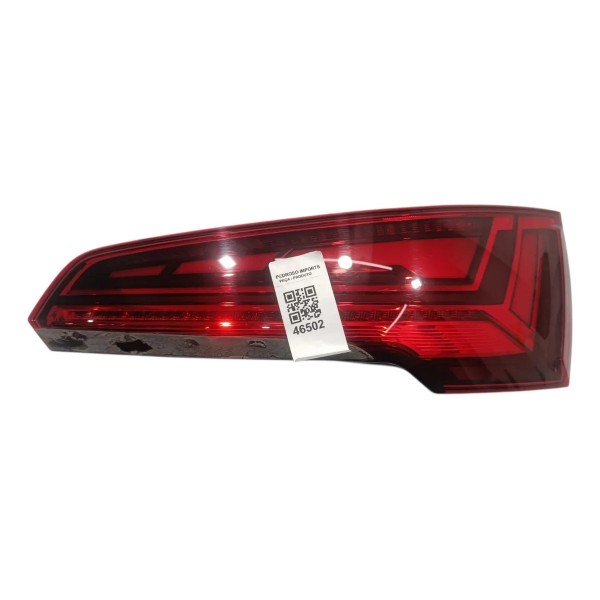 Lanterna Traseira Direita Audi Q5 Híbrido 2024 Direito/passageiro Vermelho