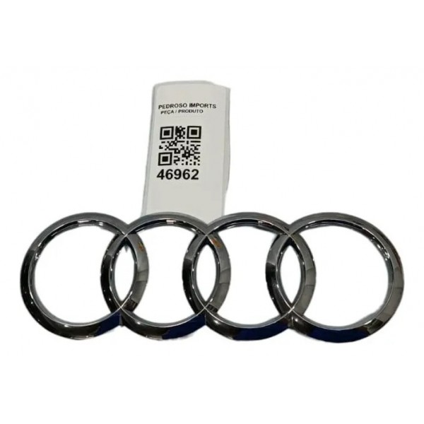 Emblema Audi Audi Q5 2.0 Híbrido 2023 Prateado