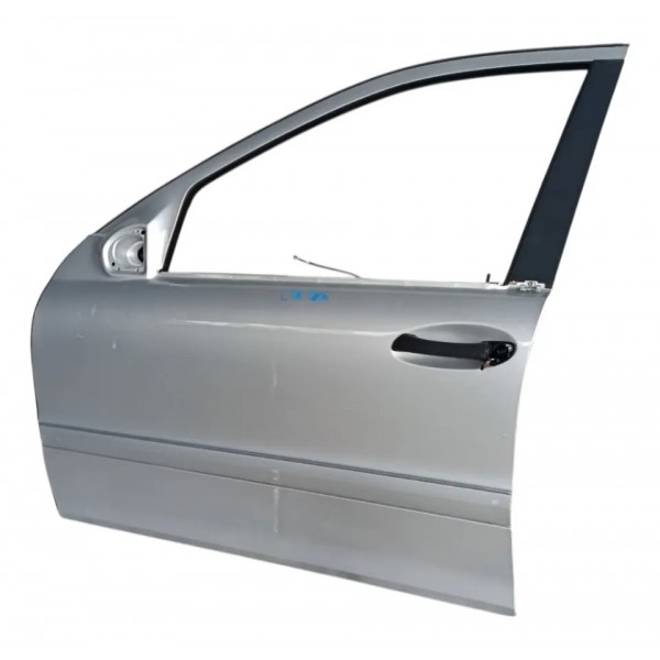 Porta Dianteira Esquerda Com Acessórios Mercedes C200 2006 Dianteira Esquerda Prateado