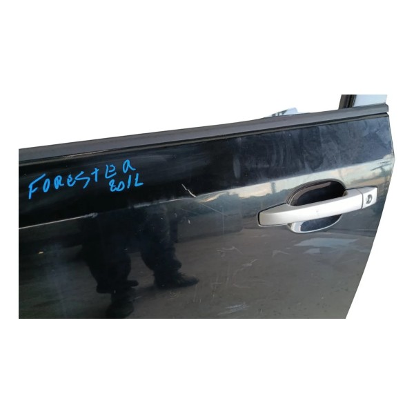 Porta Dianteira Esquerda Subaru Forester 2010 Dianteira Esquerda Preto