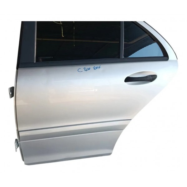 Porta Traseira Esquerda Mercedes C200 2006 Traseira Esquerda Preto
