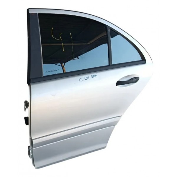 Porta Traseira Esquerda Mercedes C200 2006 Traseira Esquerda Preto
